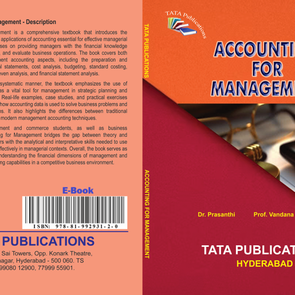 Accounting for Management mba I sem E-Book