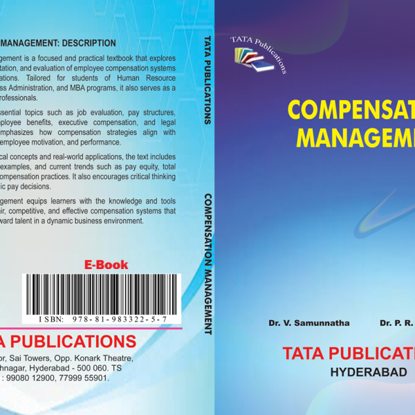 Compensation Management (HR Elective Subject) MBA III sem E-Book