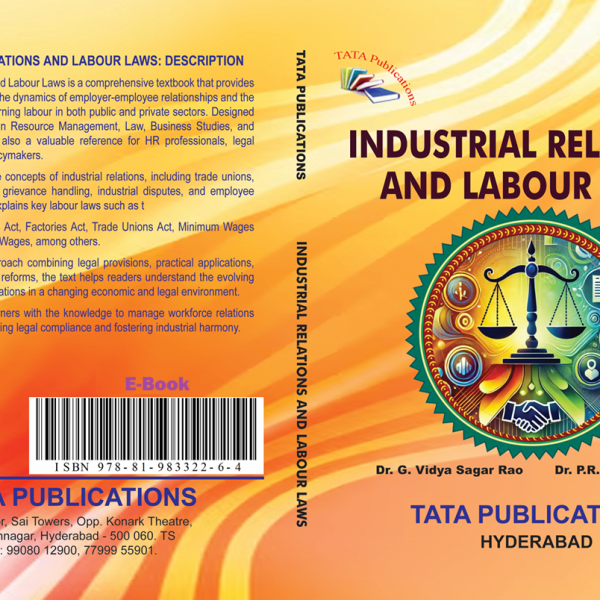 Industrial Relations and Labour Laws (HR Elective Subject) MBA III sem E-Book