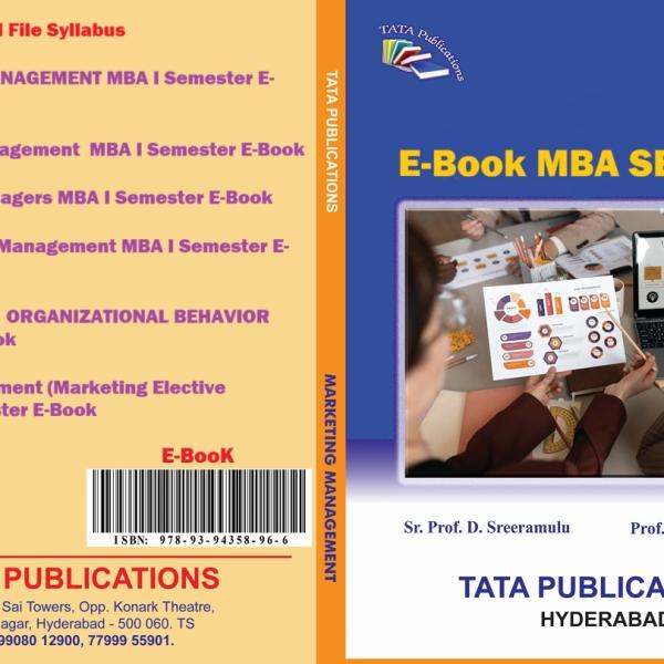E-Book Set of MBA I Semester