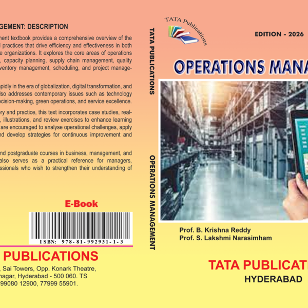 Operation Management MBA III sem E-Book