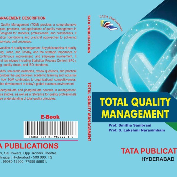 Total Quality Management MBA III sem E-Book