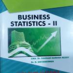 BUSINESS STATISTICS - II BCOM IV SEM